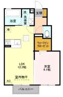 グラン・ヴィラージュ WEST W【1階】の間取り