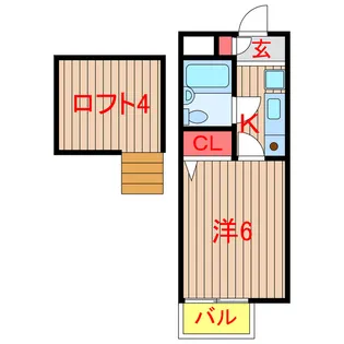 メゾングランドール【2階】の間取り