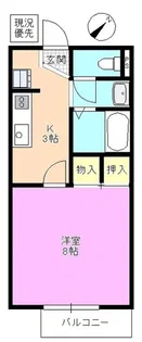 Bon marche【1階】の間取り