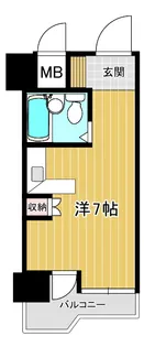 ラ・パルフェド・フィネス【12階】の間取り