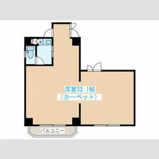 シルヴァン片平【1階】の間取り
