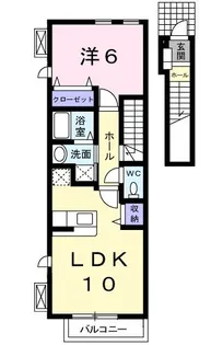 パラッツォ【2階】の間取り