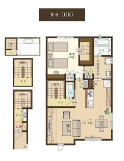 ユーソニアン・千谷川A【3階】の間取り