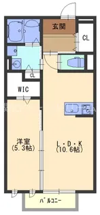 アヴェニュー暁町【2階】の間取り