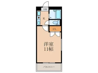 ザ バリーズスクエア【3階】の間取り