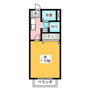 サンライズ小牧【2階】の間取り
