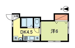高円寺サンアイ【2階】の間取り