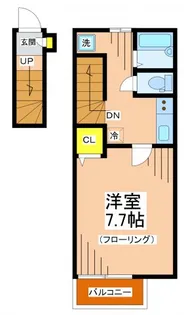 セレ千歳烏山【2階】の間取り