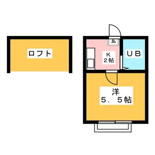 ルミエール星野【2階】の間取り