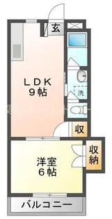 成和ハイツI【2階】の間取り