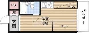 十信前ミールズ【5階】の間取り