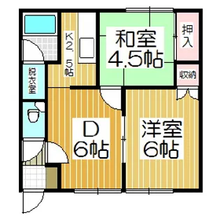 グランドハイツ泉【3階】の間取り
