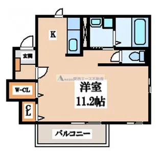 グラースII【1階】の間取り