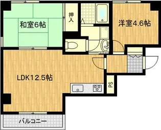 KOJIMA BUILDINGII【3階】の間取り