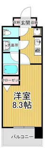 BUENA東大通【3階】の間取り