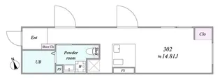 trias574【3階】の間取り