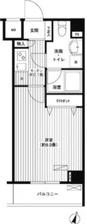 グランハイツ東中野【3階】の間取り