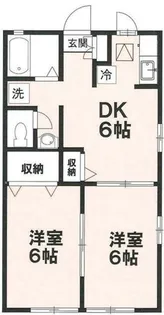 ラフィーネ【1階】の間取り