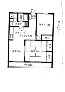 石湘ハイツ【2階】の間取り
