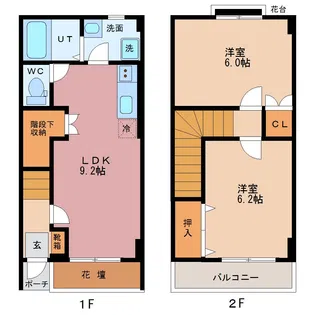 カトルレーヴの間取り