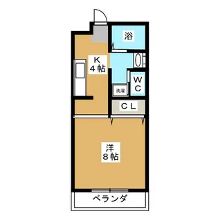 プリムローズ【3階】の間取り