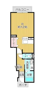 カーサプレッソ【2階】の間取り