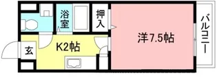 グランドールII【3階】の間取り