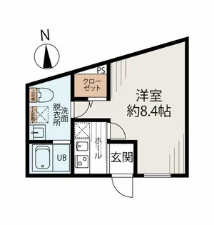 ネオステージ舟渡【3階】の間取り