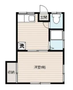スミレハイツB【2階】の間取り