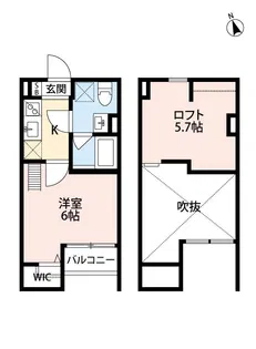 プラムハウス【1階】の間取り