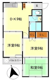シュウエイビル2【2階】の間取り