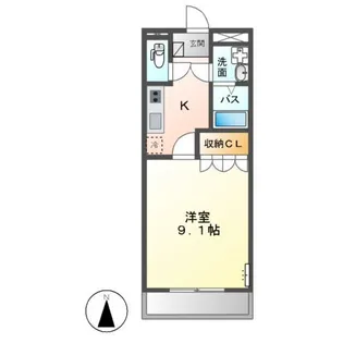フォレスト・ヴィラ II【2階】の間取り
