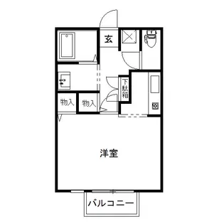 グリーンウィンズの間取り