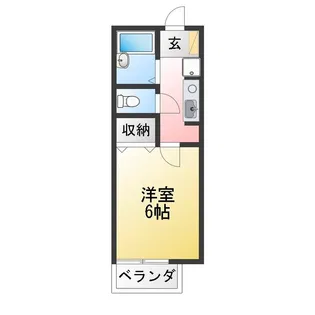 フォーレストヨシダ【2階】の間取り