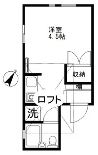 ヒューゲルハイム三軒茶屋【3階】の間取り