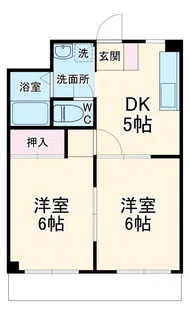 フォレスト西船【1階】の間取り