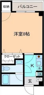 メアリヒト扇が丘【2階】の間取り