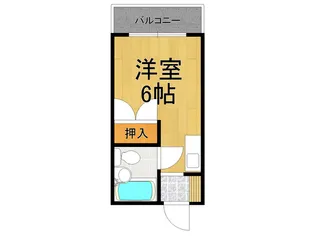 サンハイツ【1階】の間取り