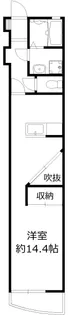 公園通りパティオ【2階】の間取り