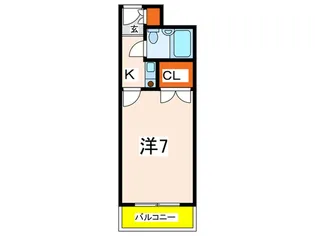 エルベラーノ 宝塚【3階】の間取り