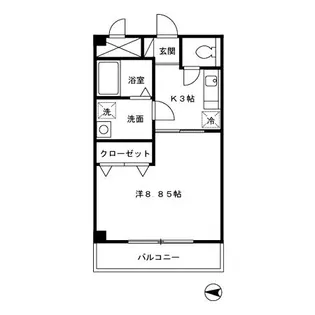 東京都練馬区石神井町4【マンション】の間取り