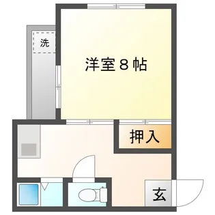コーポマイプレスB【2階】の間取り