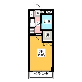 大仁マンションII【3階】の間取り
