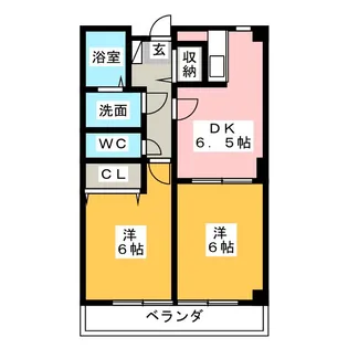 K&S 2002【2階】の間取り