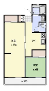 ダイヤフレア西片貝【5階】の間取り