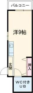 東邦パレス社【3階】の間取り