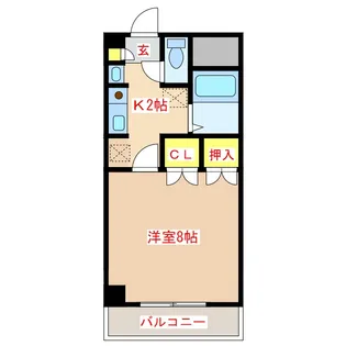 Crestage【4階】の間取り