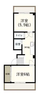 サンライズ7【5階】の間取り
