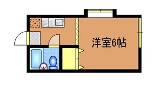 プチメゾン北條【1階】の間取り