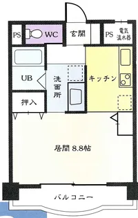 e-環境山形ビル【4階】の間取り